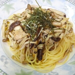 きのことツナのパスタ